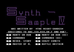 Synth Sample IV