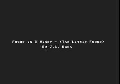 The Little Fugue