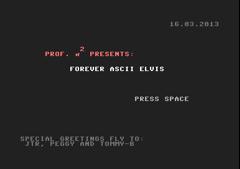 ASCII Elvis