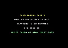 Equilibrium Part 1 