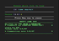 Happy Lame Day (Comments)