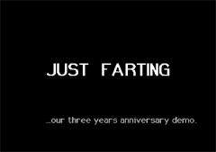 Just farting