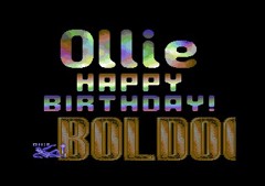 Ollie's Birthday