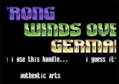 Strong Winds over Germany (Authentic Arts)