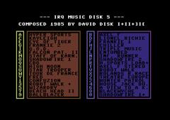 IRQ Music Disk 5