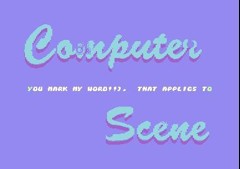 Computer Scene - The Demo