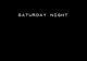 Saturday Night